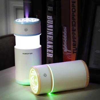 

Mini USB Ultrasonic Aroma Air Humidifier Oil Aroma Essential Diffuser Mist Maker With LED Night Lamp for Bedroom Desk Car