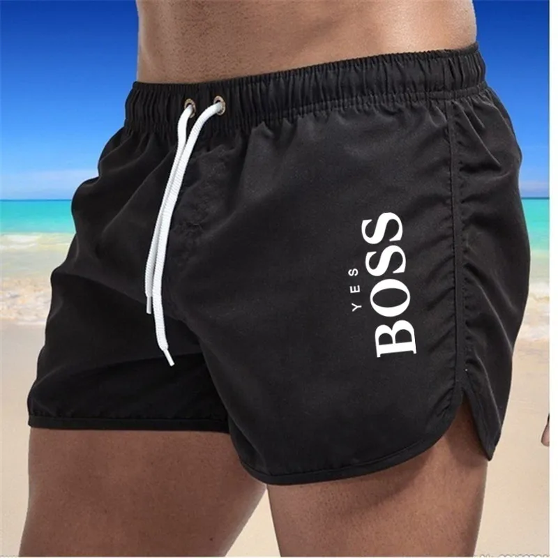 Moda novedosa De baño De los hombres traje De baño Maillot De Bain niño nadar bóxer De traje cortocircuitos De nadar bañadores natación Surf Banadores mayo sungas