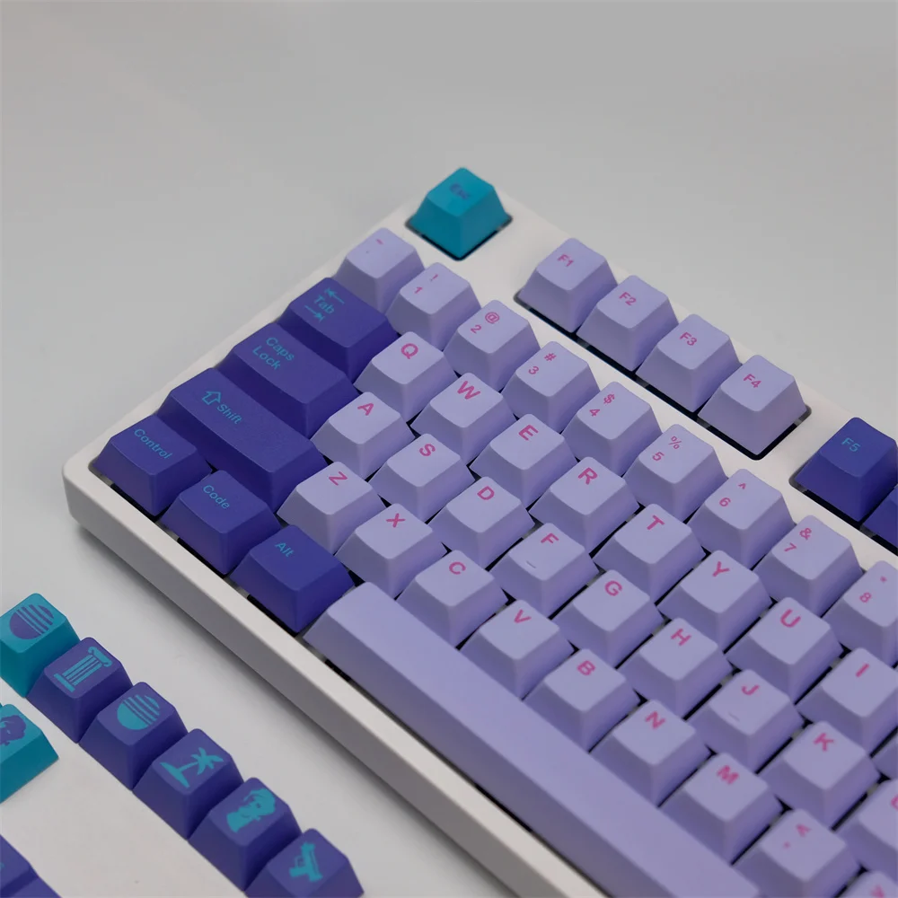 teclados mecânicos chave tampa perfil cereja para mx switch gh60 64 68 84 87