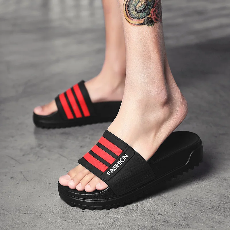 

Summer New Style Korean-style Men Household Indoor Outdoor Slipper Sandals Anti-slip Sandals Summer Men's Slippers
