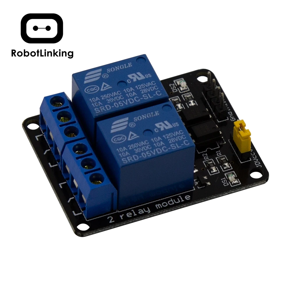 1 шт 5 В/2 канала релейный модуль щита для Arduino ARM PIC AVR DSP электронное реле|shield for
