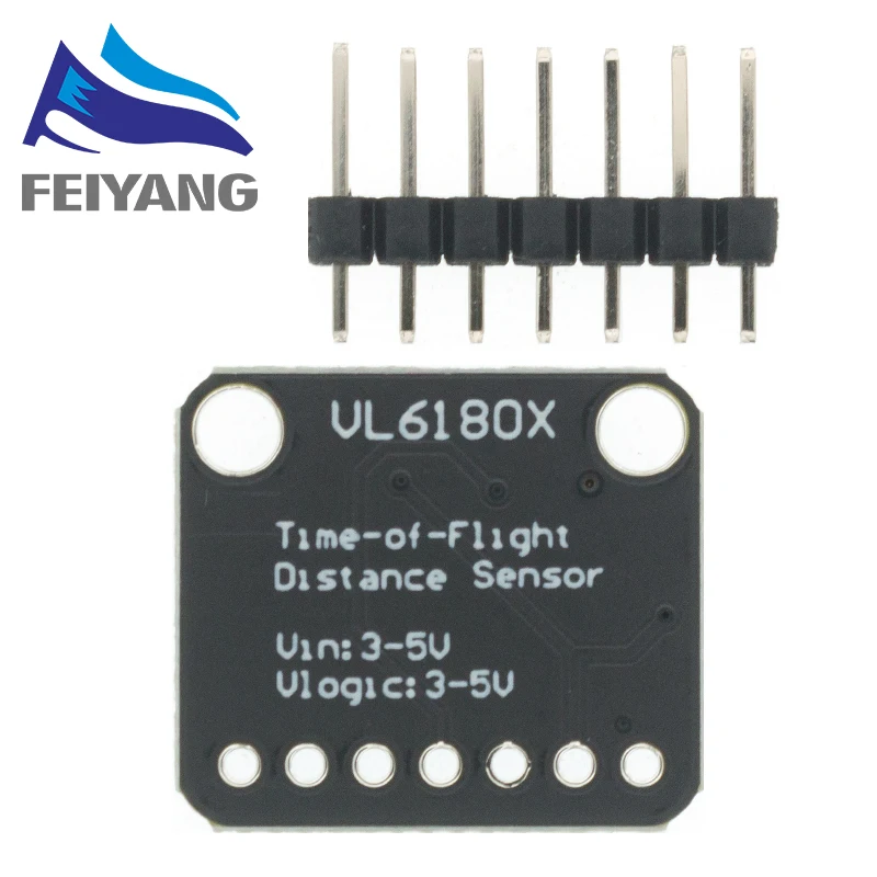 1PCS VL6180 VL6180X Entfernungsmesser Optische Entfernung Sensor Modul für Arduino I2C Schnittstelle 3,3 V 5V gebaar erkennung – Detail 3