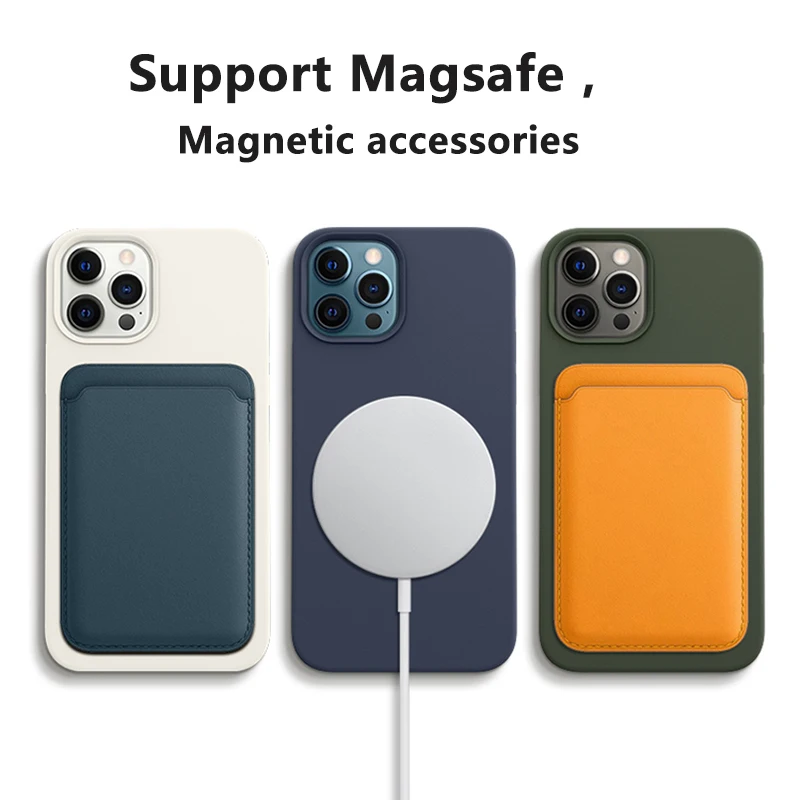 Official Original Silicone Case For iPhone 12 Mini SE 2020 XR X XS 7 8 6 6s Plus Cases Logo For iPhone 11 Pro MAX Full Cover