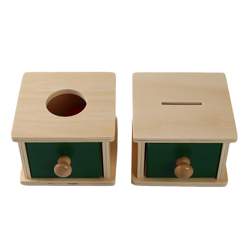 Infant & Todders Montessori Kids Toy Baby Wooden Coin Box Piggy Bank Learning Educational Preschool Training Brinquedos Juguets Infant & Todders Montessori Kids Toy Baby Wooden Coin Box Piggy Bank Learning Educational Preschool Training Brinquedos Juguets