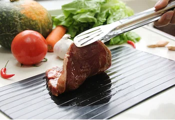 

Fast Ship Hot Sale Fast Defrosting Tray Thaw Frozen Food Meat Fruit Quick Defrosting Plate Board Defrost Kitchen Gadget Tool