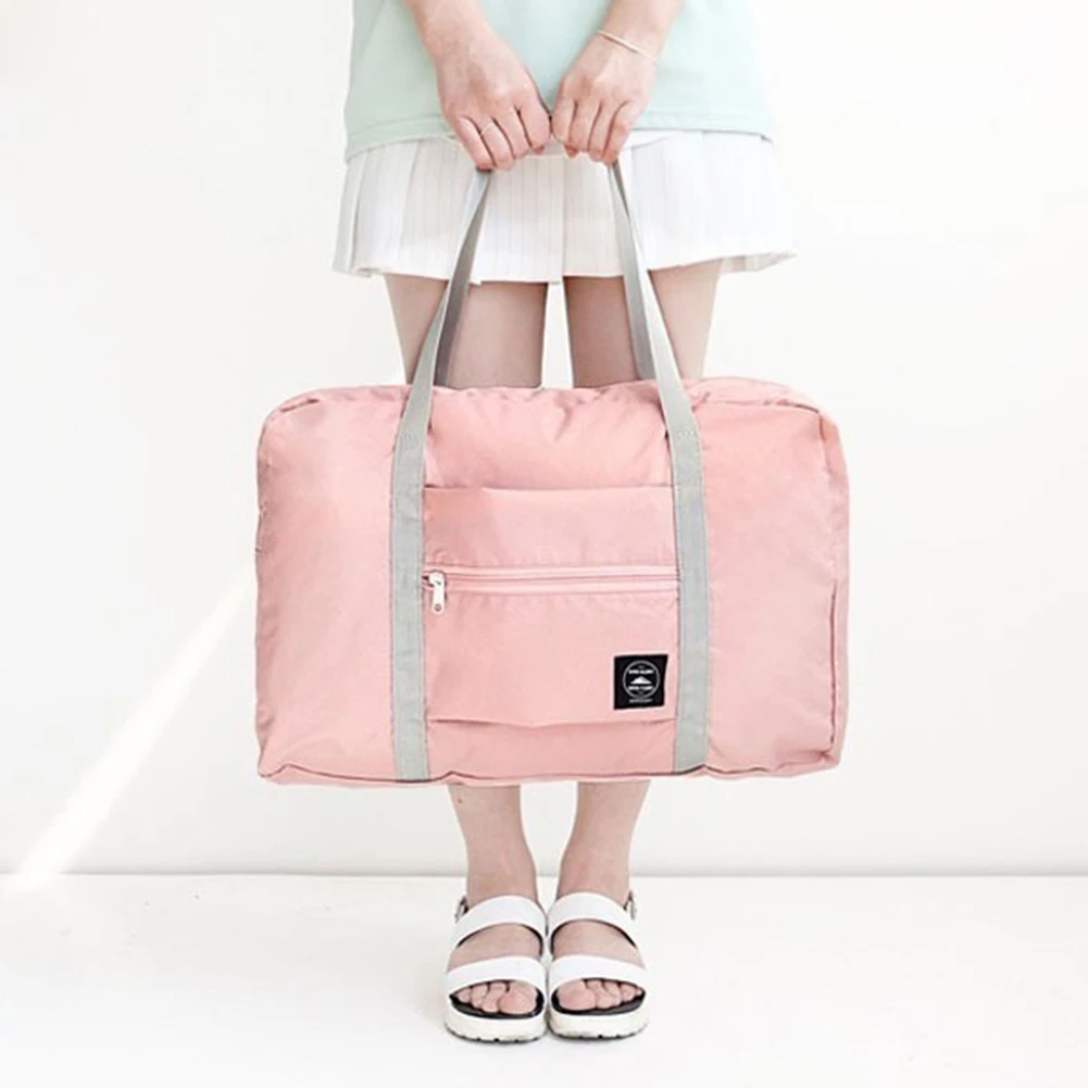 Foldable Large Duffel Bag Luggage Storage Bag Waterproof Travel Pouch Tote Bag