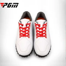 PGM/Новинка; женские красивые туфли для гольфа; водонепроницаемые Нескользящие кожаные кроссовки для гольфа; женские удобные дышащие белые кроссовки для гольфа с шипами