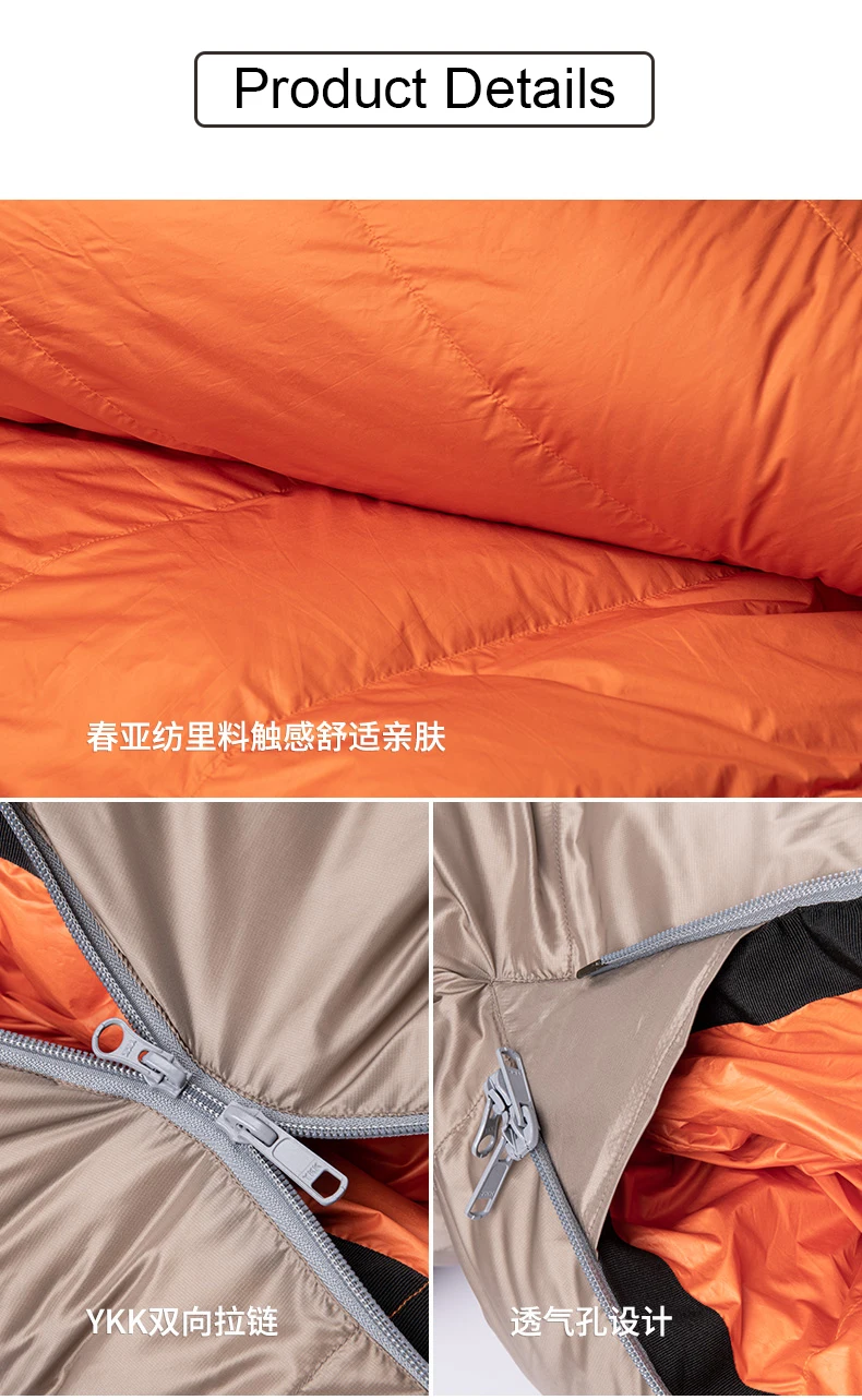 NatureHike спальный мешок для кемпинга, легкий толстый и теплый спальный мешок для альпинизма