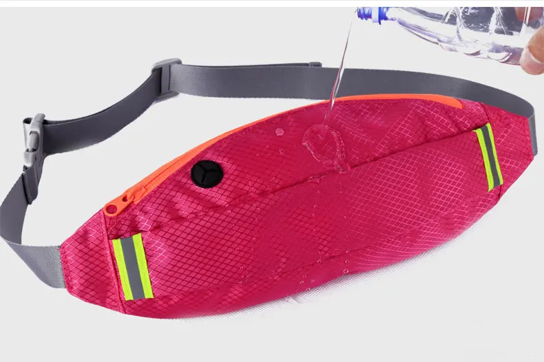 Running Mobile Phone Waist Bag Body Hugging Hidden Sports Waist Pack Multi-functional Anti-Theft Small Belt Women's Waterproof O
