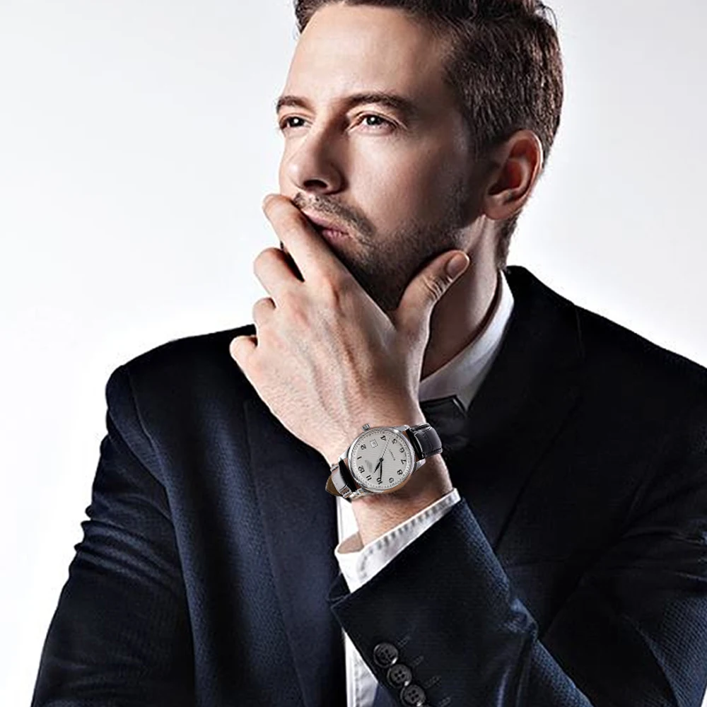 Ремешок наручные часы на кожаном ремешке полосы для Breitling IWC Casio Seiko 16 мм 18 мм 19 мм 20 мм 21 мм 22 мм 24 мм браслет на запястье