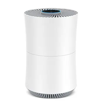 

Alanchi Air Purifier For Home True HEPA Filters Compact Desktop Purifiers Filtration with Night Light Air Cleaner