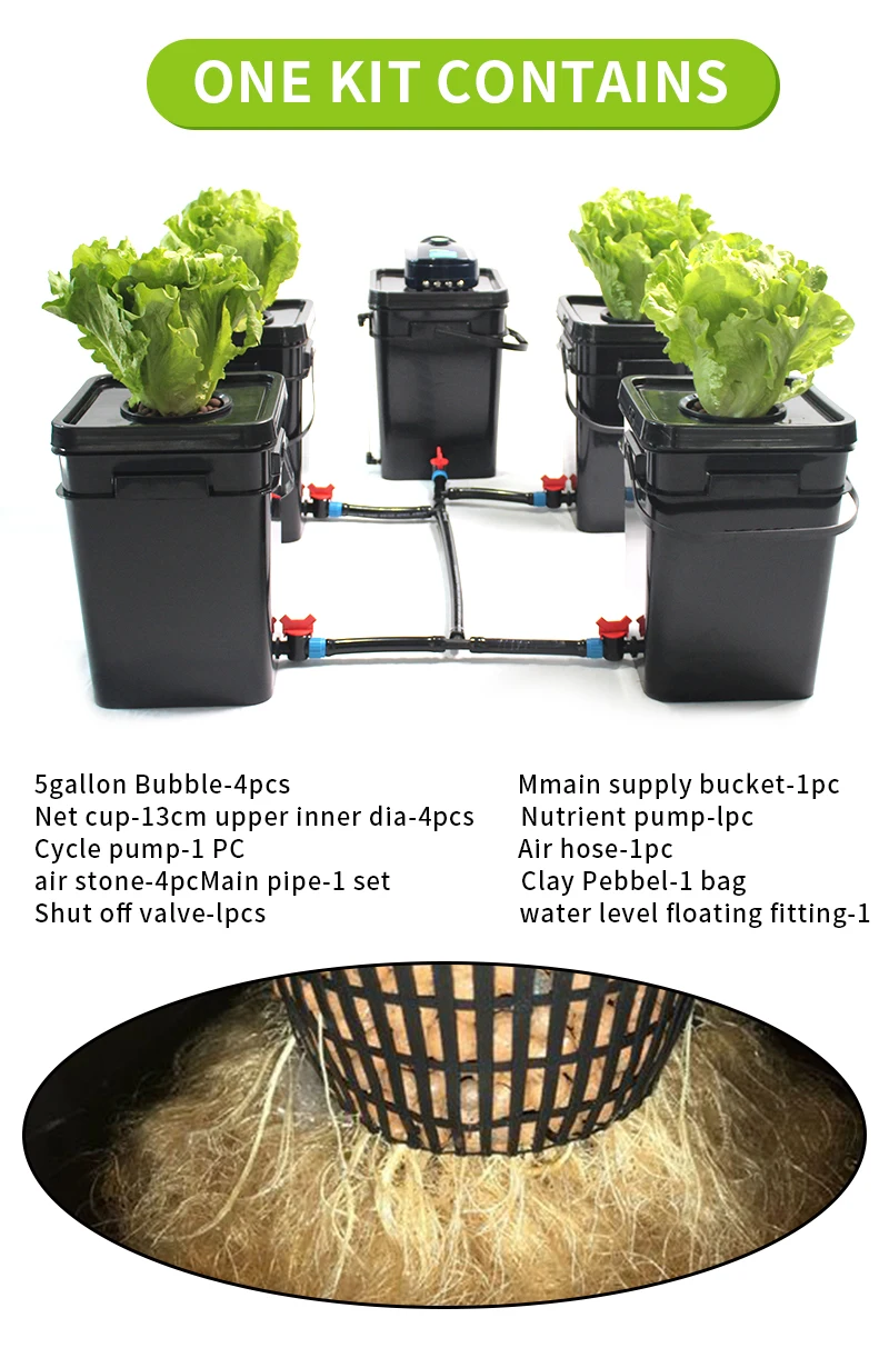 Secchio per coltivazione idroponica Grow Planting Box sistema Dwc  20L|Serre| - AliExpress