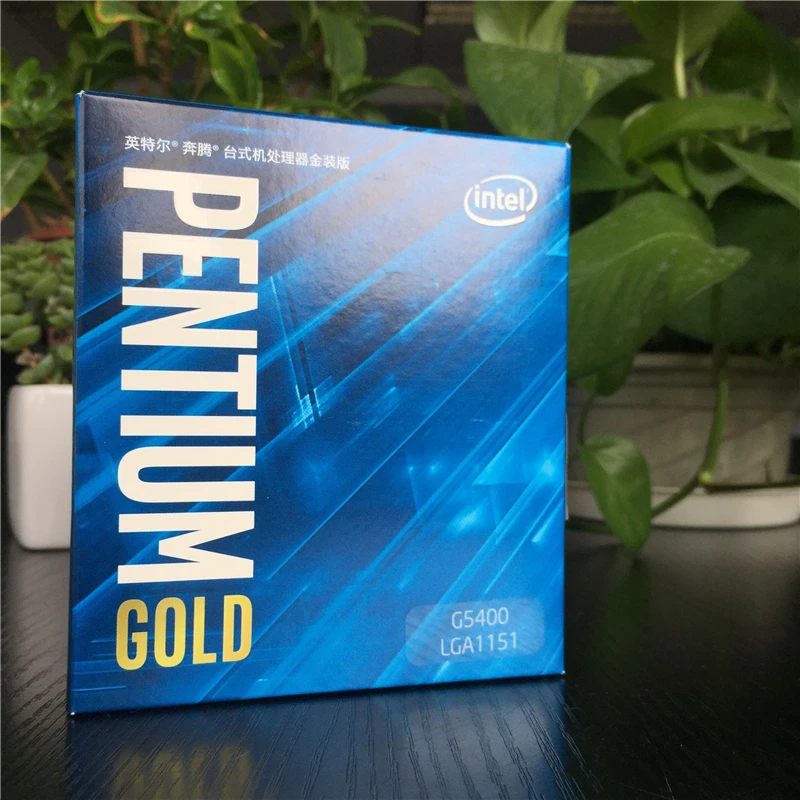 Intel Pentium Gold G5400 настольный процессор 2 ядра 3 7 GHz LGA1151 300 Series 54W/58W BX80684G5400|Процессоры| |