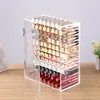 Lipstick Organizer Box Dressing Table Transparent Acrylic Storage Holder Desk Tidy Bracket Large Makeup Cosmetic Organizer Stand 3