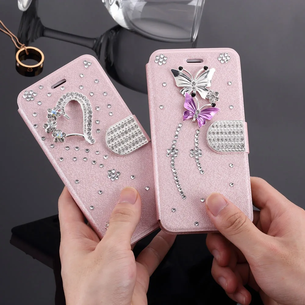 Кожаный чехол книжка LAPOPNUT для Iphone 11 Pro Xs Max Xr X 7 8 Plus 6 6s 5 5s SE Love Heart|Чехлы-портмоне| |