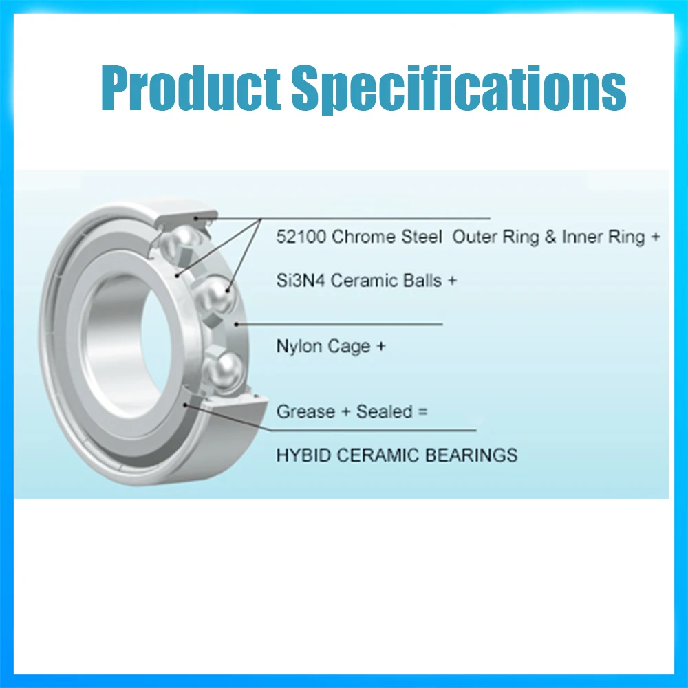 Рисунок 3 - R4 Гибридный керамический подшипник 6