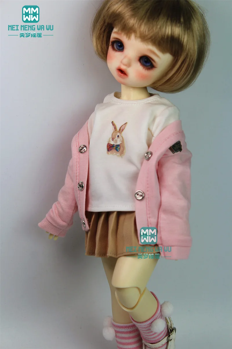 Одежда для куклы 30 см YOSD 1/6 BJD кукла с модным принтом темпераментная футболка
