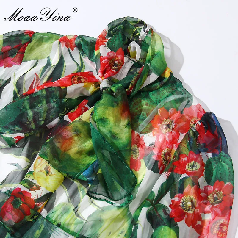 MoaaYina Fashion Designer Runway dress Spring