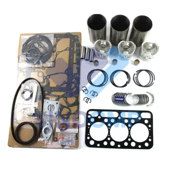 Günstige 3KC1 980CC Motor Rebuild Kit Für SB15 28UX S15 B15 Mini-Bagger SL3 Kompaktlader