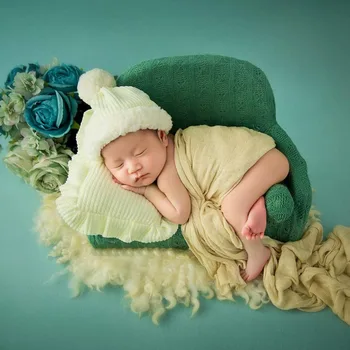 

Newborn Photography Props Mini Posing Sofa Pillow Set Chair Decoration Baby Photography Accessories Infant Studio Shooting Props