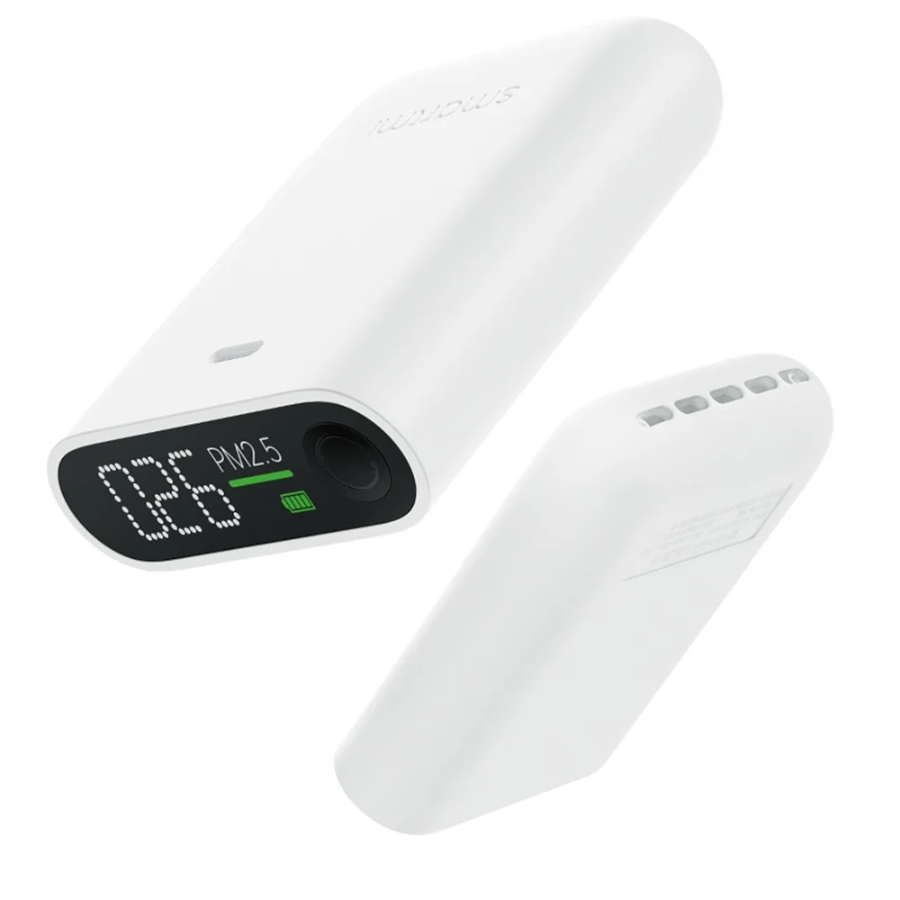 

PM2.5 Detector Portable Sensitive Quality Tester LED Screen One-button Operation High Precision Laser Sensor