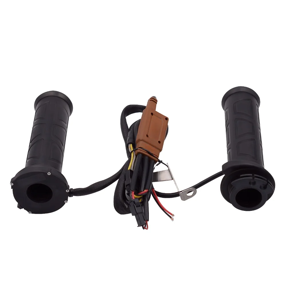 DC 12V 22 мм мотоцикл электрический руль с подогревом зима теплый нагрев ручные ручки авто аксессуары