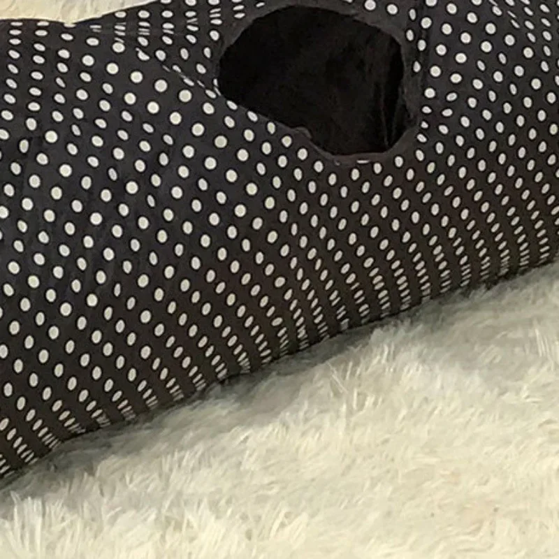 Кошка Холст Крытый Открытый котенок игрушки для головоломки туннель с висячим мячом упражнения скрытие обучение аксессуары для домашних животных