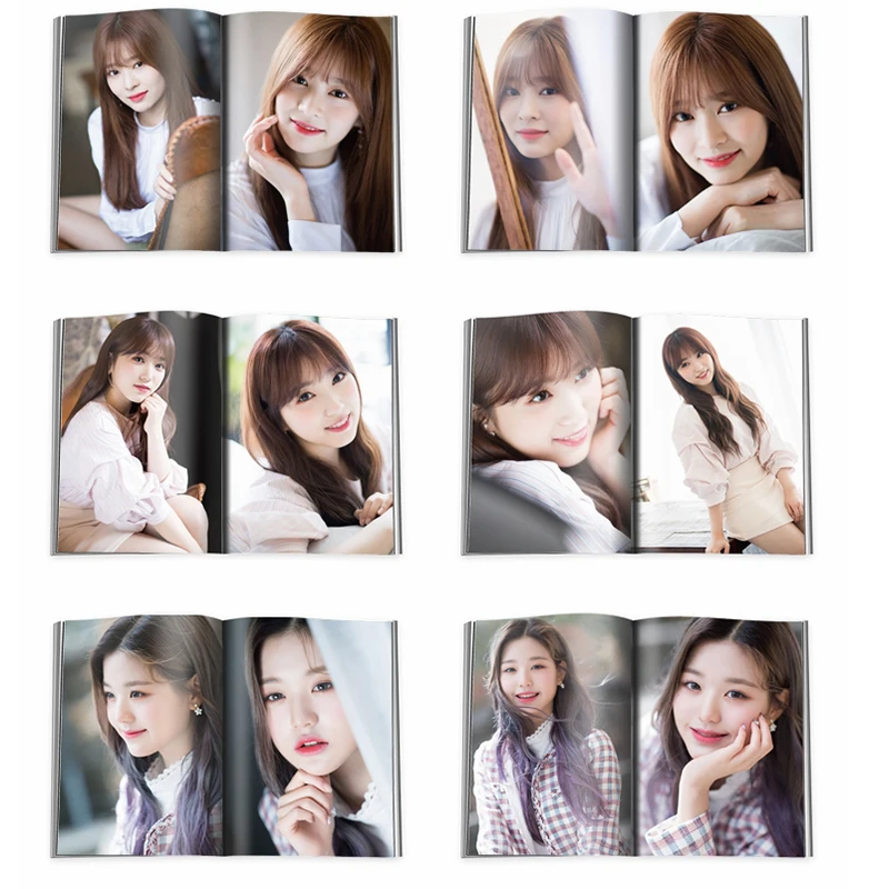 Kpop IZ * ONE 2 й мини альбом сердце фотоальбом модный K pop IZONE Мини Фотоальбом