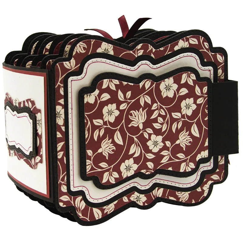 Рамка для фотоальбома металлические Вырубные штампы скрапбукинга и