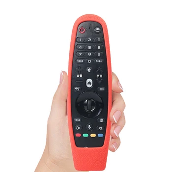 

Hanging Anti-slip Silicone Protective Case Dustproof Smart TV Eco-friendly Soft Shockproof Remote Control Cover for LG