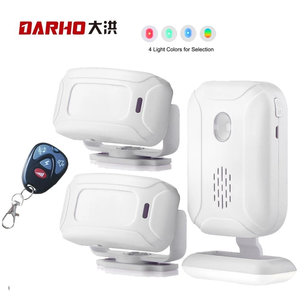 Darho36 Ringtones Shop Store Home Security Chime Wireless Infrared Ir Motion Sensor Door