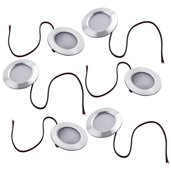 

6pcs For Recessed Ceiling Light for RV Camper Interior cool White 12V LED Lights