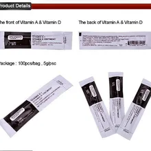 Горячая новинка 30 шт. крем для восстановления татуировок витамин А+ витамин Д мазь Топ восстановление татуировки Крем тату эфирные продукты