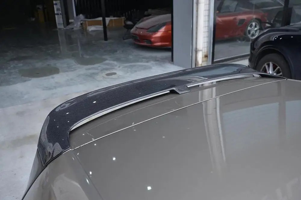 Задняя крыша из углеродного волокна для Volkswagen VW Golf 7 VII MK7, задний спойлер из углеродного волокна на крышу багажника, крыло~(не для GTI и R