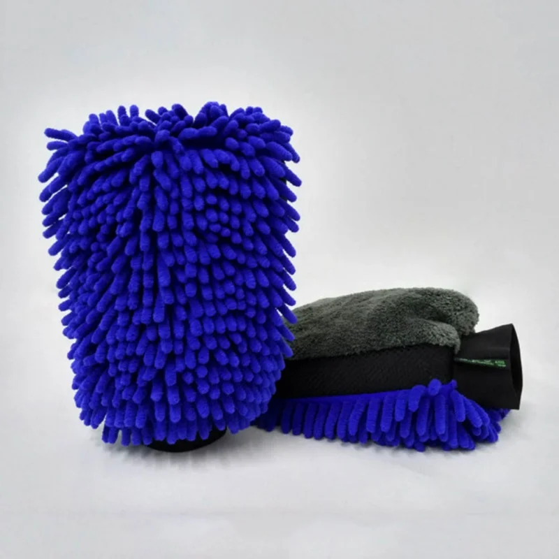 Car Cleaning Brush Cleaner Tools Microfiber Super Clean Car Windows Cleaning Sponge Product Wash Gloves Auto Washer New
