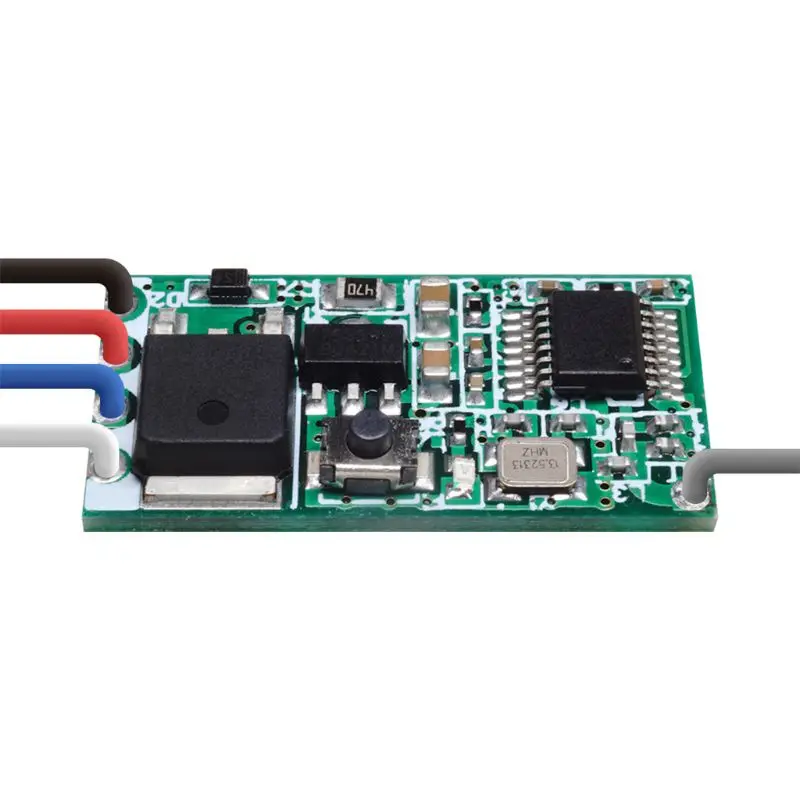 433 МГц 1CH RF реле приемника Универсальный Беспроводной дистанционного Управление переключатель USB Micro модуль камеры светодиодный светильник Управление; DC 3,6 V-24 V "сделай сам"