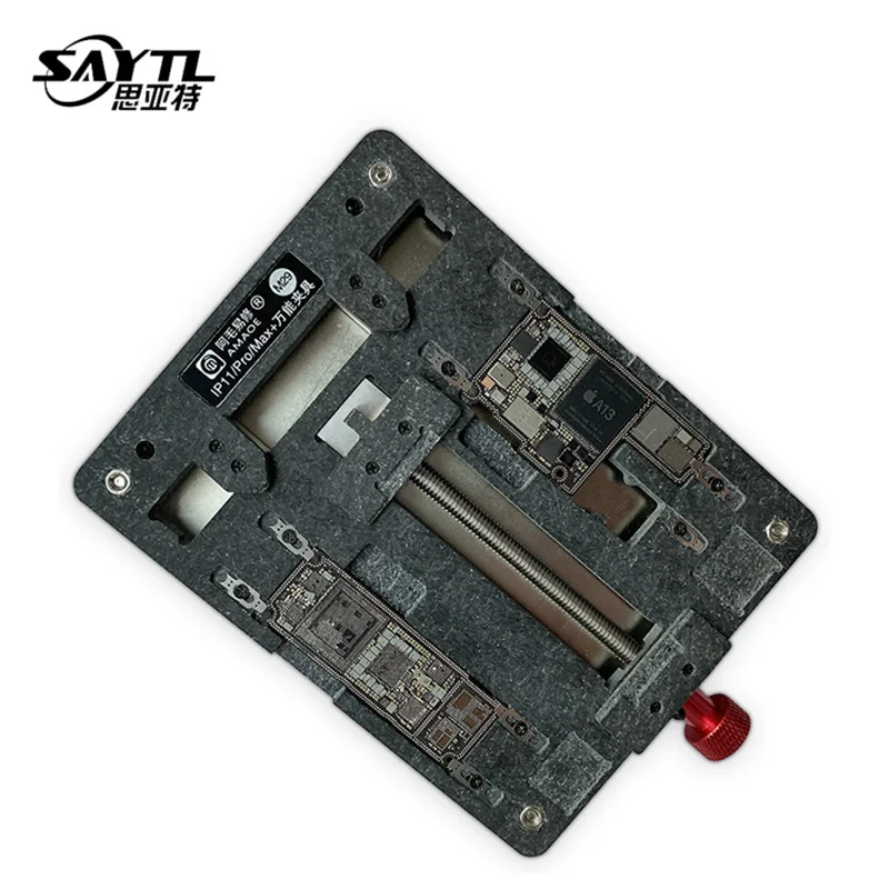 

Universal Motherboard Soldering Fixture for iPhone 11 / 11 pro / 11 Pro max IC chip PCB Soldering Repair Holder Jig Fixture