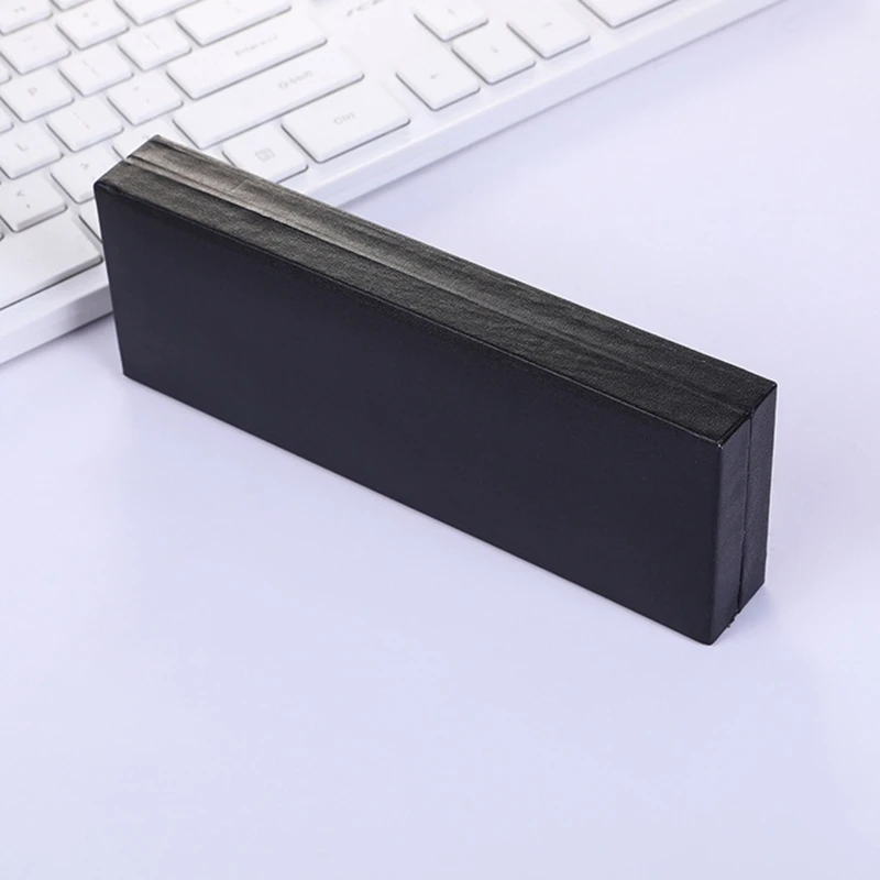 럭셔리 블랙 쥬얼리 볼펜 선물 상자 쿠션 연필 상자 빈 경우 비즈니스 생일 선물 포장