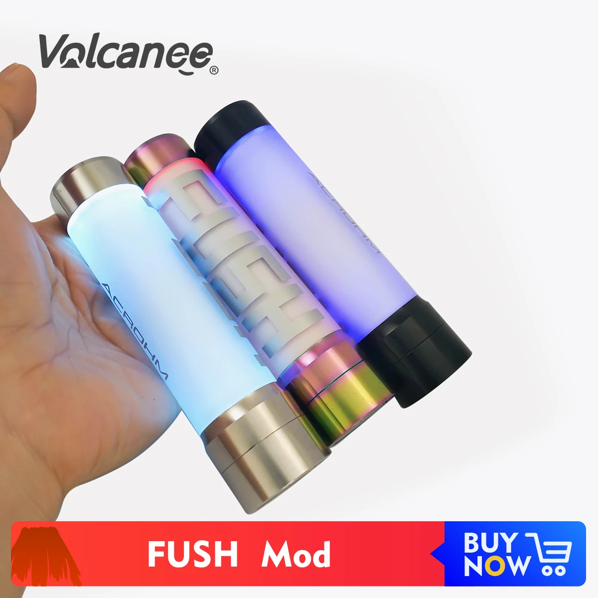 Механический мод Volcanee FUSH из нержавеющей стали 304 510 нитей подходит для