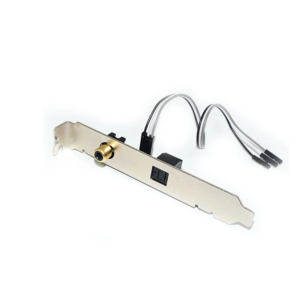 Banhado a Ouro Saída de Código Placa-mãe Universal Spdif Fibra Coaxial Filha Cartão Digital Defletor Interface Fonte Dtsac3lpcm - Image 3