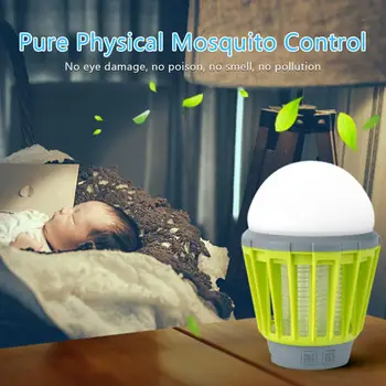 

USB Charging Mosquito Killer Trap LED Night Light Lamp Bug Insect Lights Killing Pest Repeller Camping Light New