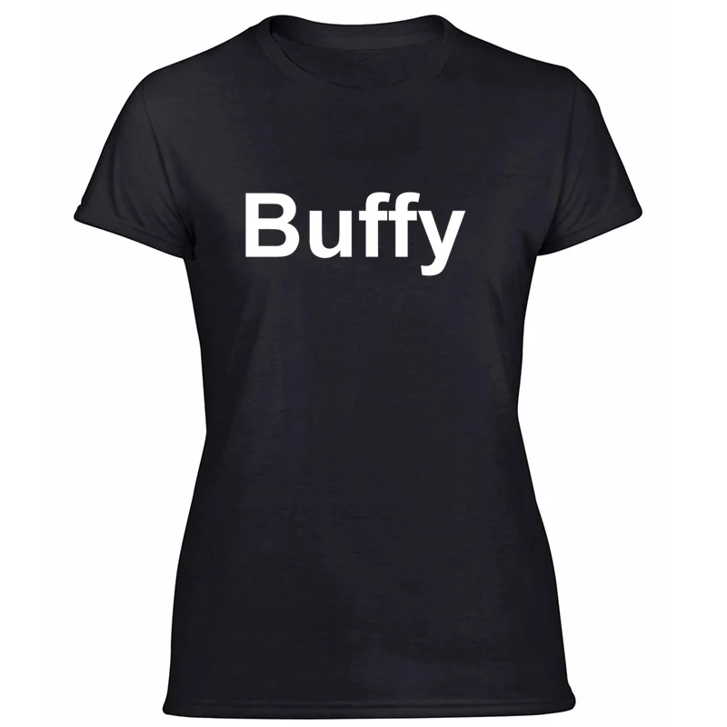 Персонализированные мужские хипстерские футболки Buffy с круглым вырезом для взрослых, большие размеры 3xl 4xl 5xl, топы в стиле хип-хоп