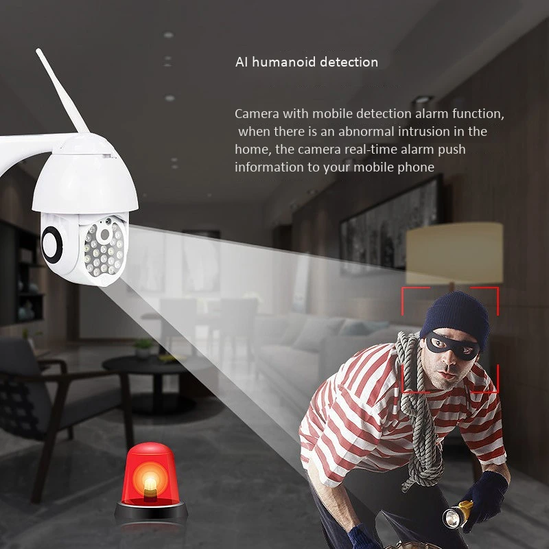 5.0MP HD 1080P Wi-Fi 21 светодиодный ip-камера наружная купольная камера безопасности IR 30M CCTV камера наблюдения s 8X цифровой зум EU Plug
