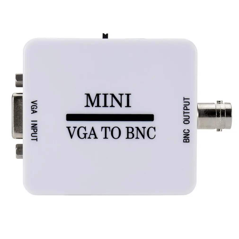 Мини Hd Vga к Bnc видео преобразователь аудиовизуальных систем к Bnc цифровой композитный конвертер коробка конвертер коммутатор коробка адаптер