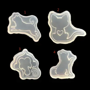 

Cat Dog Monkey Silicone Mold Cake Fondant Resin Pendant Jewelry Making Tools