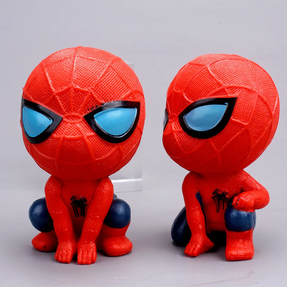 1 stks/set Spider Man Cake Action Figure Spider Man Thema Party Model  Levert Ornamenten Kids Gelukkige Verjaardag Taart Decoratie Speelgoed -  AliExpress, image size:1000x1000