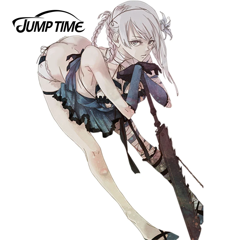 

JumpTime 13cm x 9cm Nier Anime Sexy Hot Girl Kaine Beautiful Graphic Vinyl Car Window Laptop Trunk Windows Decal