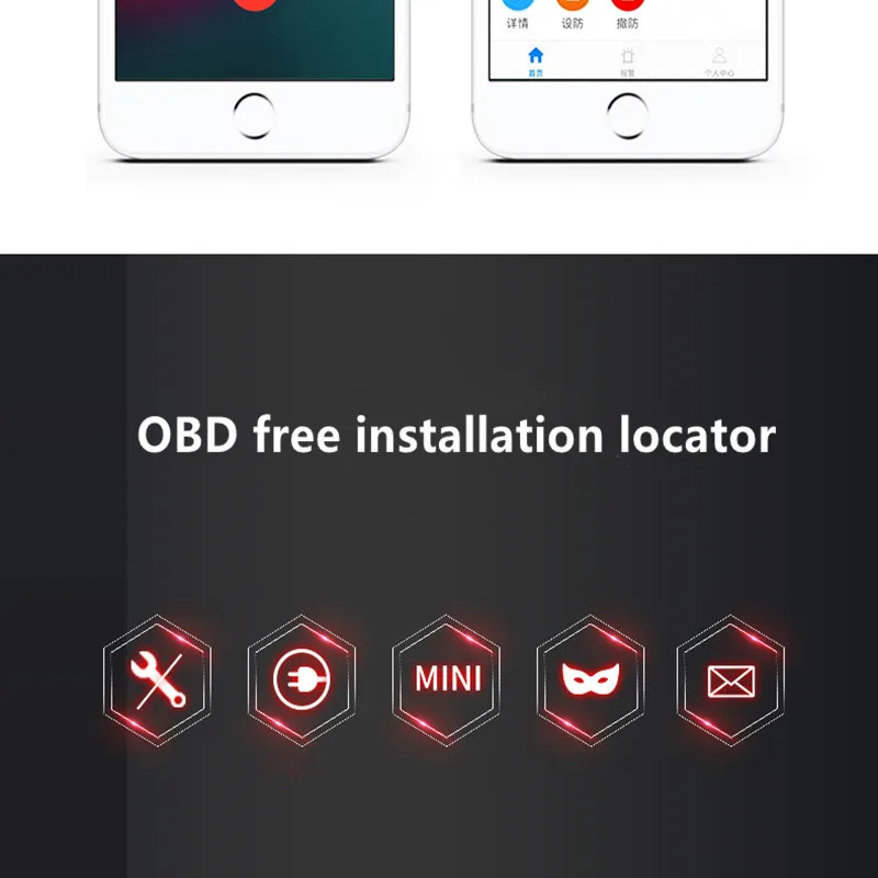 Автоматическая установка Obd локатор мини-gps для автомобиля трекер автомобилей спутникового слежения против кражи Obd2 Gpstracker навигационный локатор