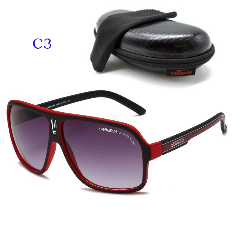 black cat eye sunglasses New Classic Carrera Aviation Sunglasses Men Oversized Vintage Retro Driving Outdoor Sports Men's Sunglasses gafas de sol hombre big sunglasses