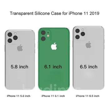 Hadinas Silicone Case for iPhone 11/11 Pro/11 Pro Max 1